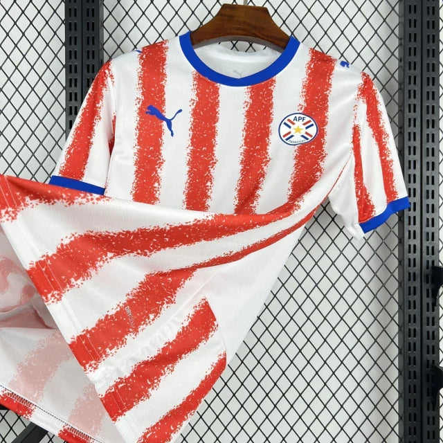 Camisa Paraguai Home 26/27 - Puma Torcedor Masculina