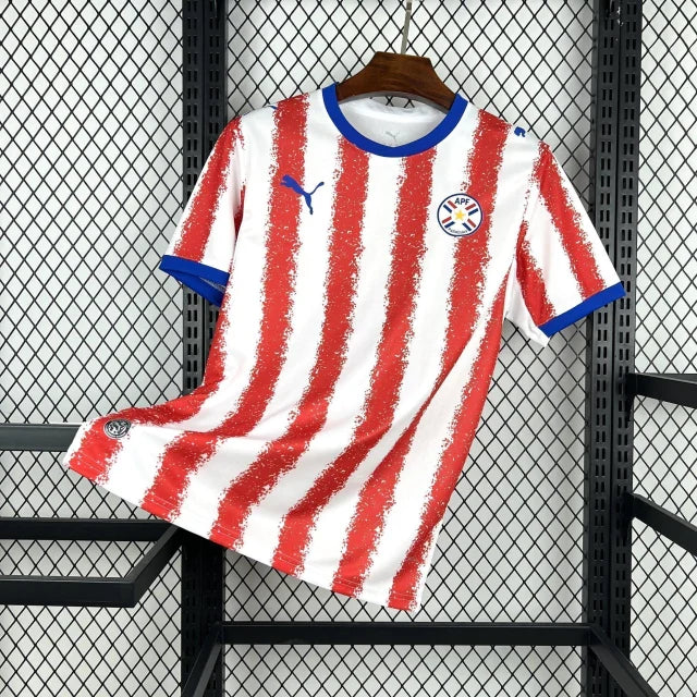 Camisa Paraguai Home 26/27 - Puma Torcedor Masculina