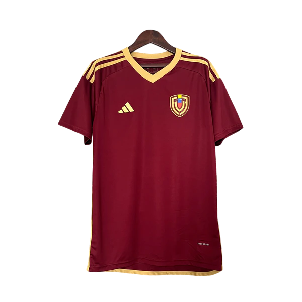 Camisa Venezuela Home 24/25 - Adidas Torcedor Masculina Lançamento