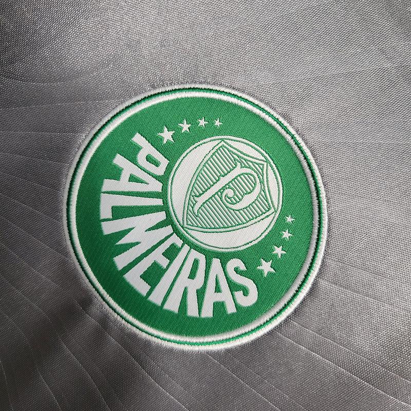 Camisa Palmeiras 2015 Retrô - Cinza/Verde