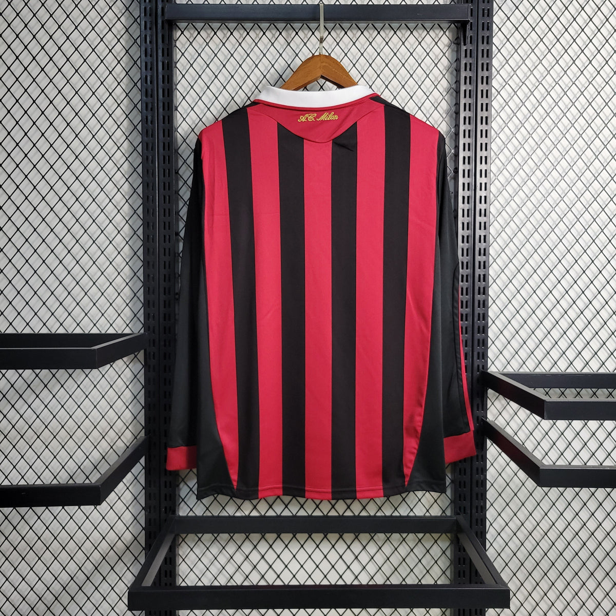 Camisa Milan 09/10 Home - Retrô Masculina
