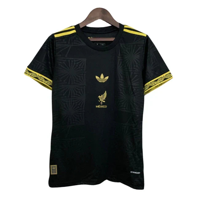 Camisa México Ouro (Gold) 25/26 - Adidas Feminina