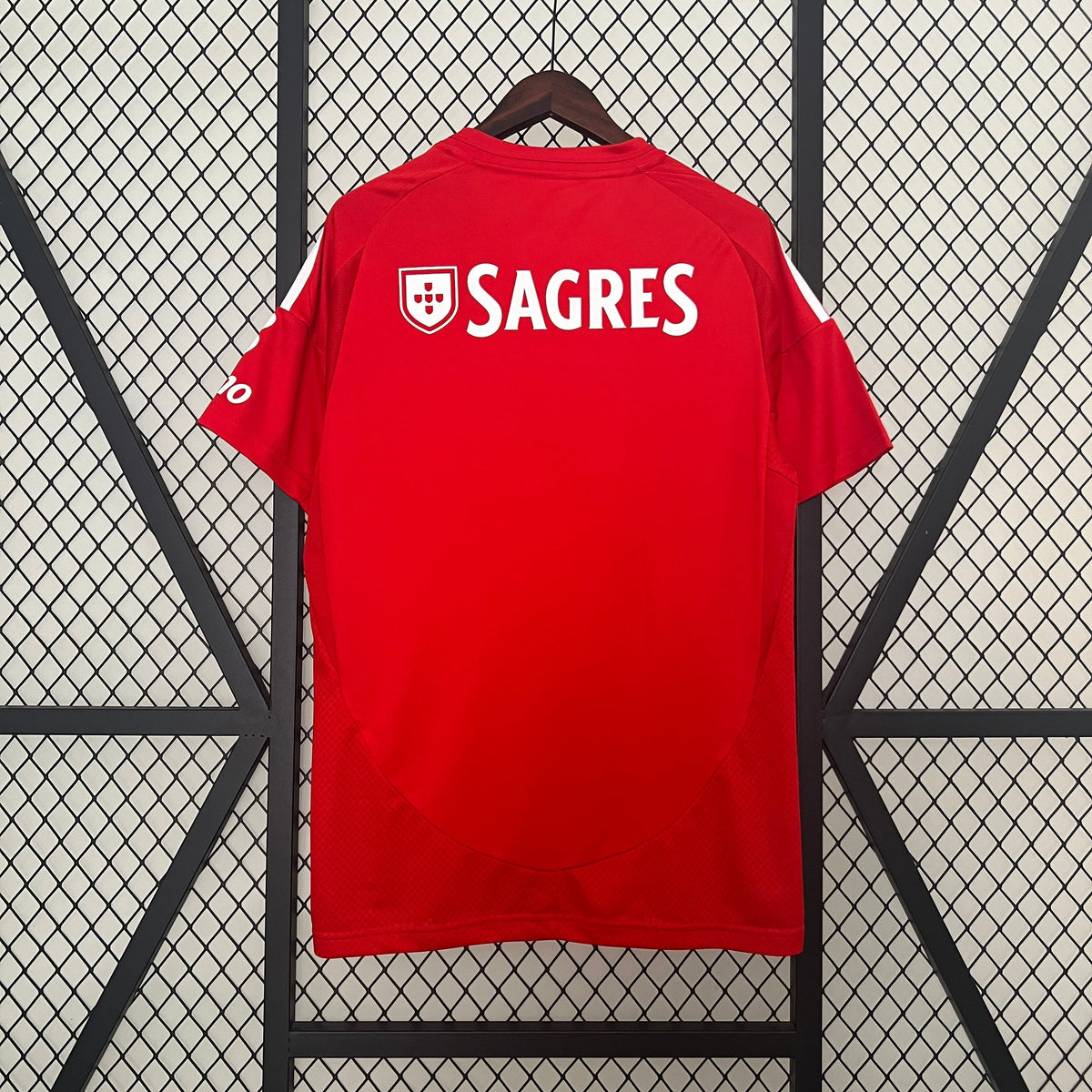 Camisa Benfica Home 24/25 - Adidas Torcedor Masculina Lançamento