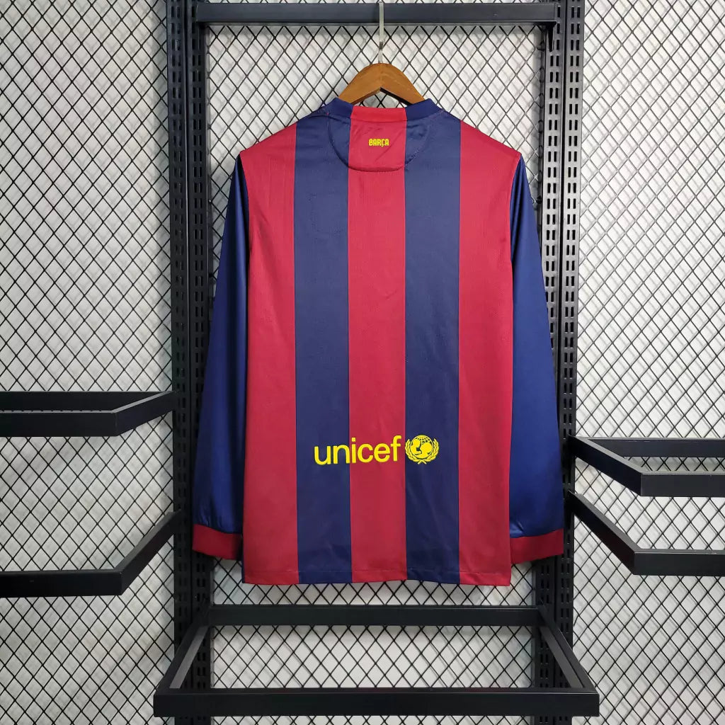 Camisa Retro Barcelona Nike Manga Longa 2014/15 Masculino