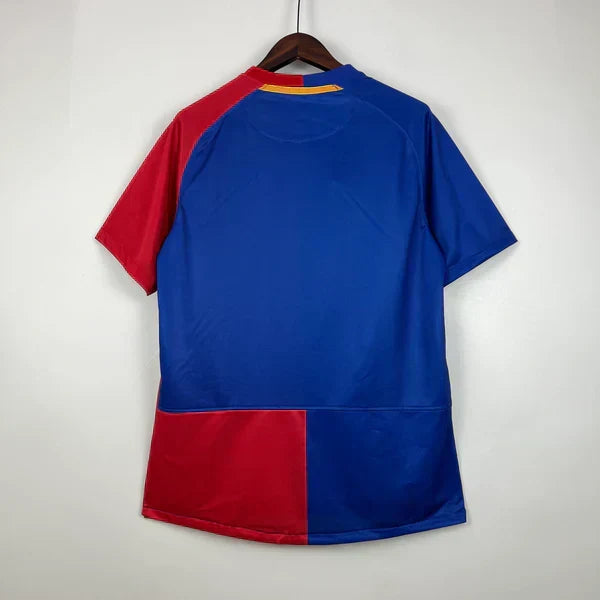 Camisa Barcelona 08/09 Home UCL - Retrô Masculina
