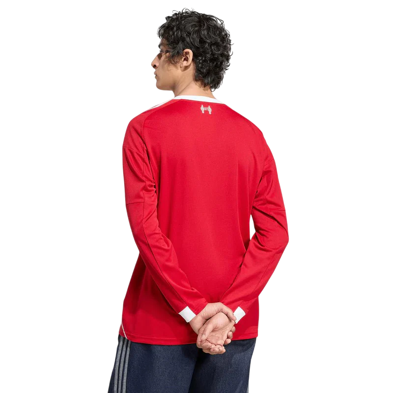 Camisa Liverpool Home Manga Comprida 25/26 - Adidas Torcedor Masculina
