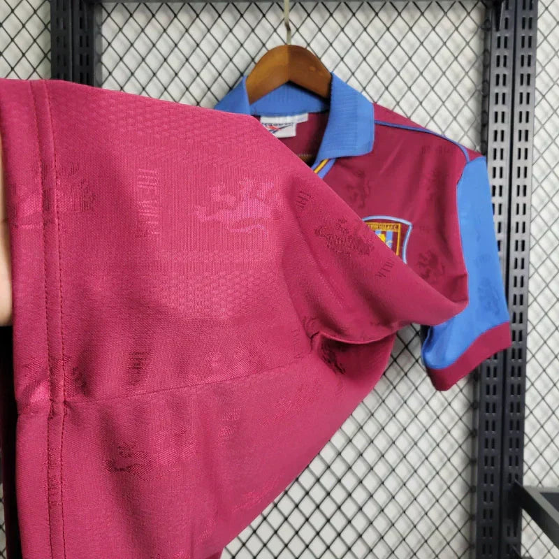 Camisa Aston Villa 95/97 Home - Retrô Masculina