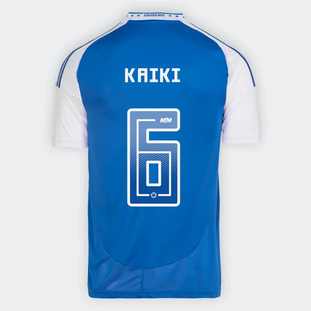 Camisa Cruzeiro Home 25/26 Kaiki N° 6