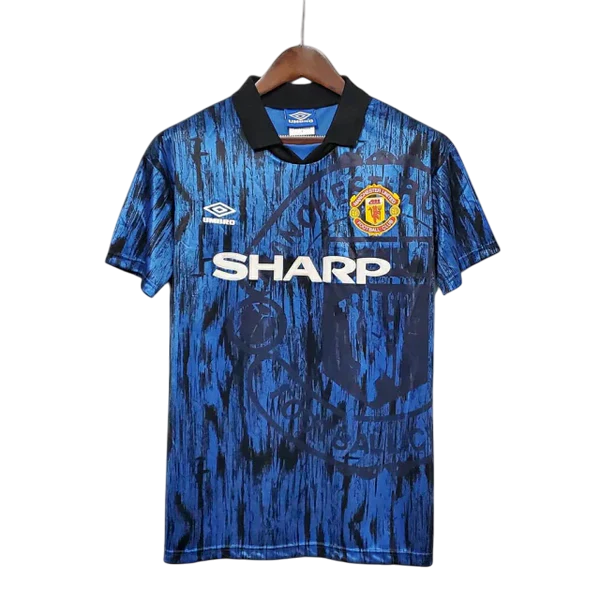 Camisa Manchester United Retrô 1992/1993 Azul - Umbro