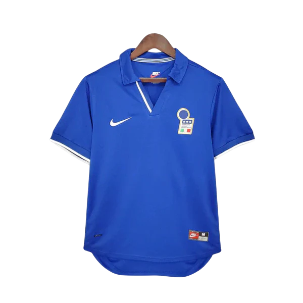Camisa Itália Retrô 1998 Azul - Nike