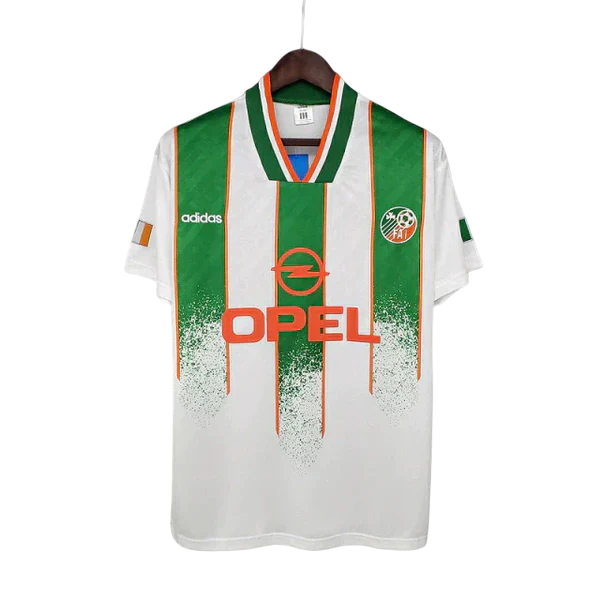 Camisa Irlanda Retrô 1994 Branca e Verde - Adidas