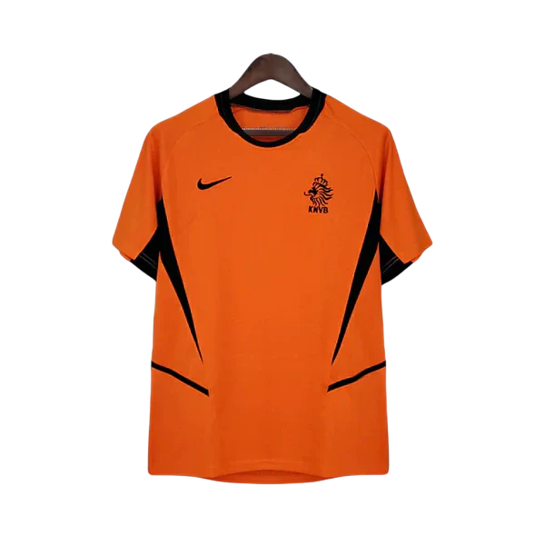 Camisa Holanda Retrô 2002 Laranja - Nike