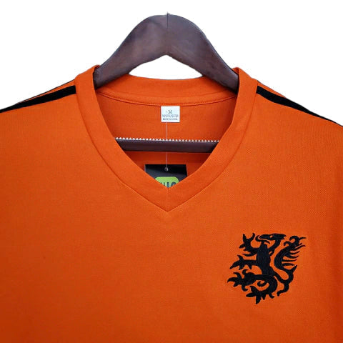 Camisa Holanda Retrô 1988 Laranja- Adidas