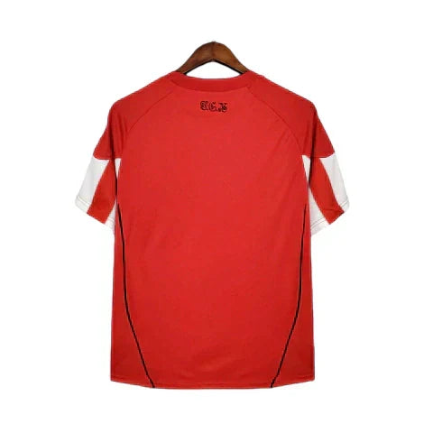 Camisa Bayern de Munique Retrô 2010/2011 Vermelha e Branca - Adidas