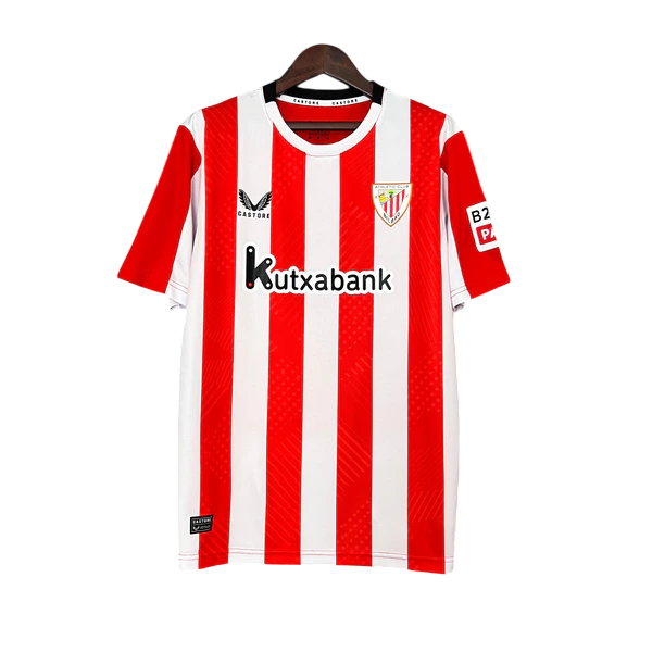 Camisa Athletic Bilbao Titular 24/25 - Versão Torcedor