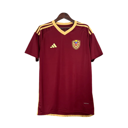 Camisa Venezuela Home 24/25 - Adidas Torcedor Masculina Lançamento