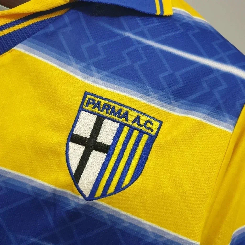 Camisa Parma 98/99 Home - Retrô Masculina