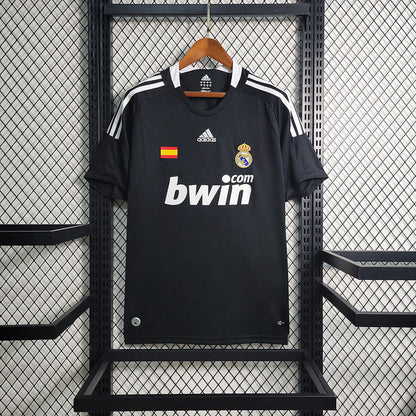 Camisa Retrô Real Madrid III Third Adidas 2008/09 Masculino Preto