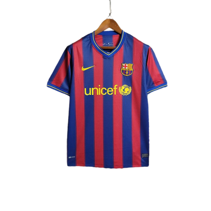 Camisa Barcelona 09/10 Home - Retrô Masculina