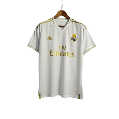 Camisa Real Madrid 2019/20 Adidas Retrô - Branca