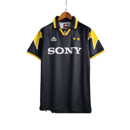Camisa Juventus Home Adidas 1995/987 Retrô- Preto