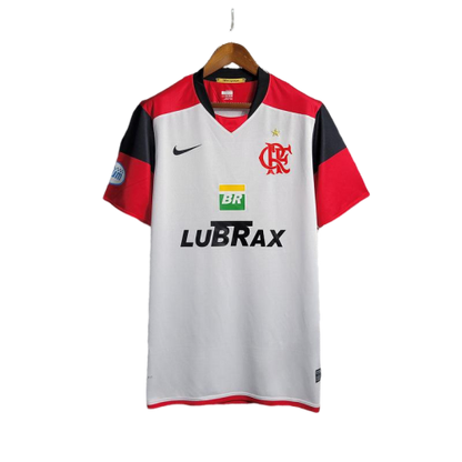 Camisa Retrô Flamengo II Away Adidas 2008/09 Masculino Branco