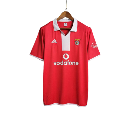 Camisa Benfica Polo 2004/05 Adidas Masculino Retro