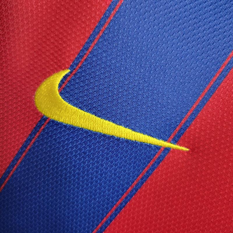 Camisa Barcelona 09/10 Home - Retrô Masculina