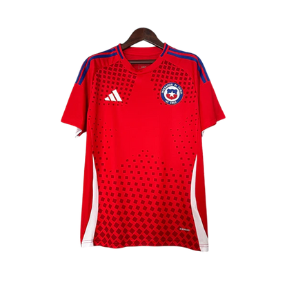 Camisa Chile Home 24/25 - Adidas Torcedor Masculina Lançamento