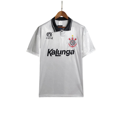 Camisa Corinthians Fora 1994 - Versão Retrô Branca
