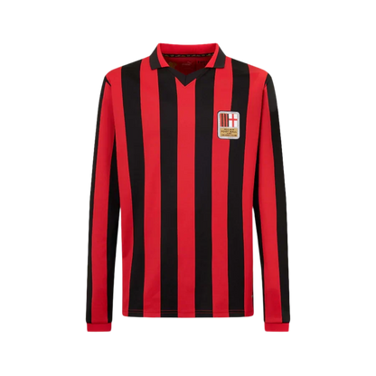 Camisa Manga Longa Milan 2024/25 - Vermelho e Preto Edição Especial