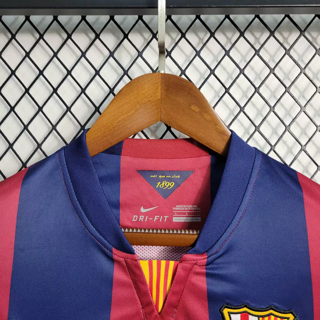 Camisa Retro Barcelona Nike Manga Longa 2014/15 Masculino