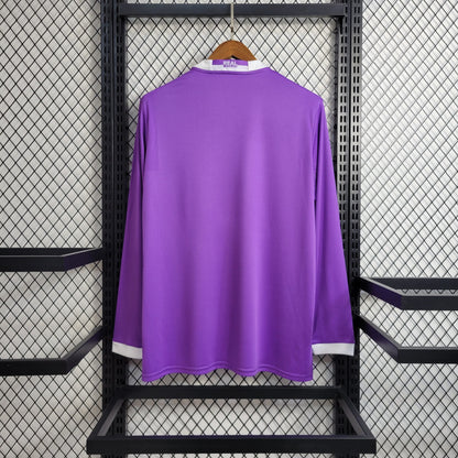 Camisa Real Madrid 16/17 Away Manga Longa - Retrô Masculina
