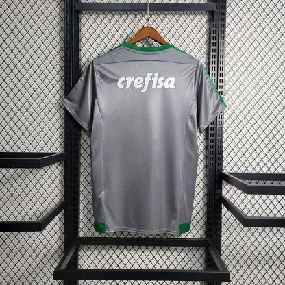 Camisa Palmeiras 2015 Retrô - Cinza/Verde