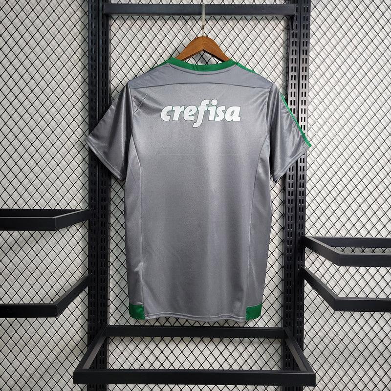 Camisa Palmeiras 2015 Retrô - Cinza/Verde