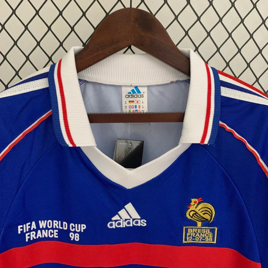 Camisa França 1998 Home - Retrô Masculina