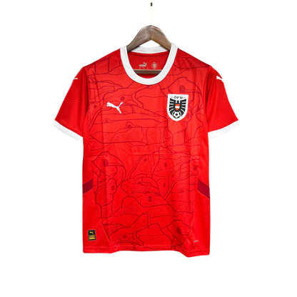 Camisa Áustria Home 24/25 - Puma Torcedor Masculina Lançamento