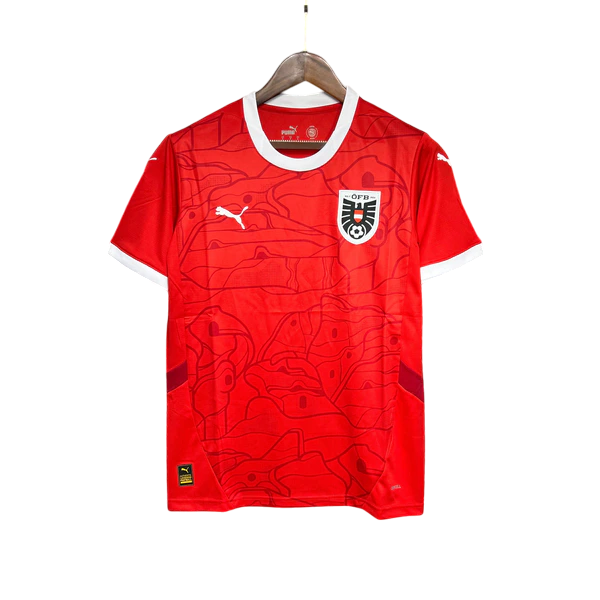 Camisa Áustria Home 24/25 - Puma Torcedor Masculina Lançamento
