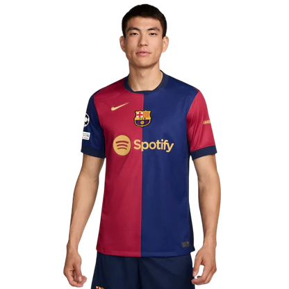 Camisa Barcelona Home 24/25 - Nike Torcedor Masculina