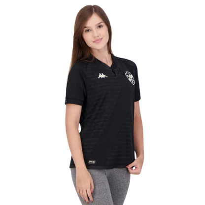 Camisa Vasco III Preta 24/25 - Kappa Feminina