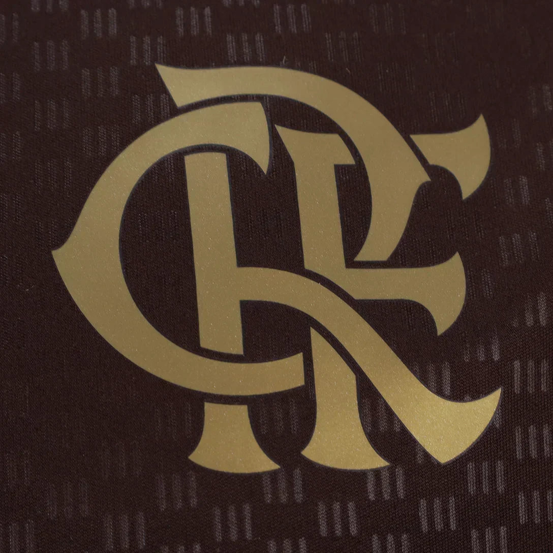 Camisa Flamengo 26/27 Treino Marrom - Adidas Versão Torcedor