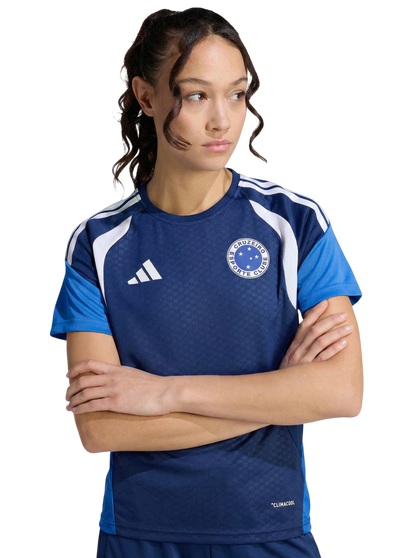Camisa Cruzeiro 26/27 Treino Comissão - Adidas Versão Feminina