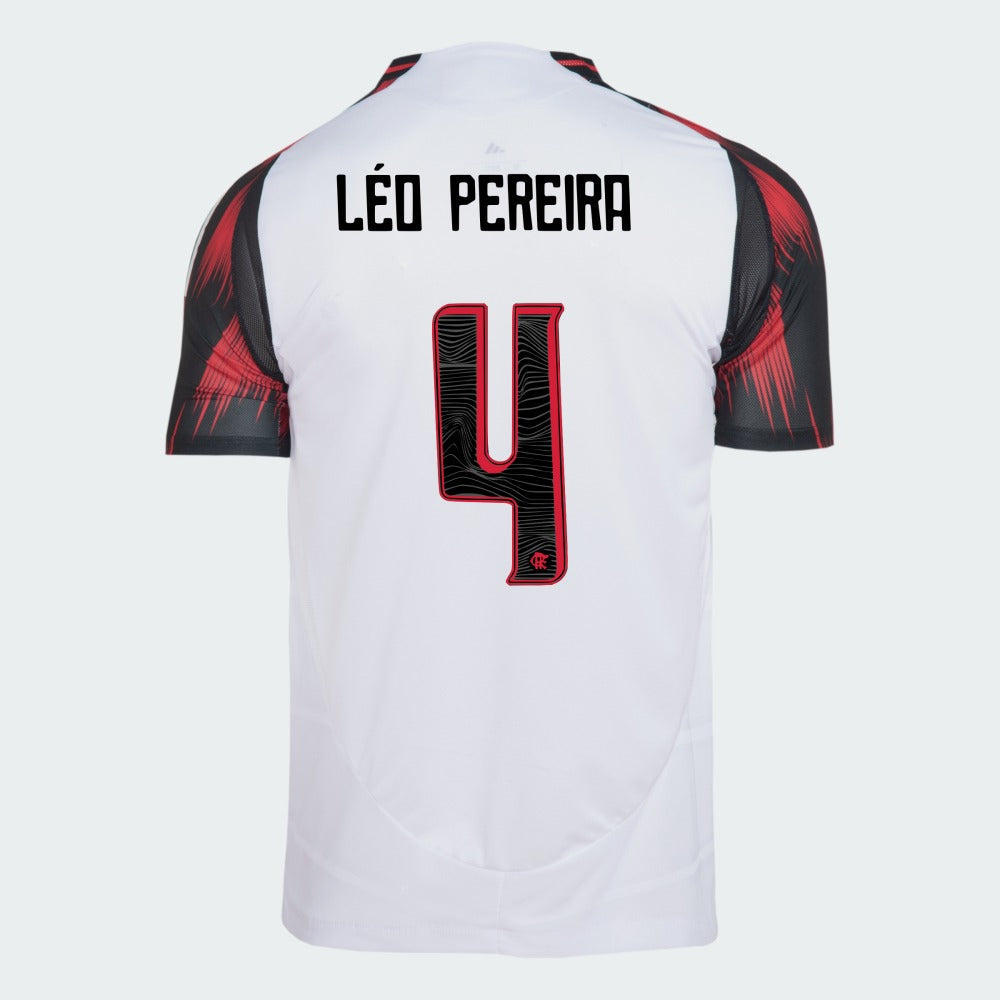 Camisa Flamengo Away 25/26 LÉO PEREIRA N° 4