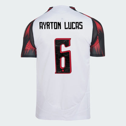 Camisa Flamengo Away 25/26 AYRTON LUCAS N° 6
