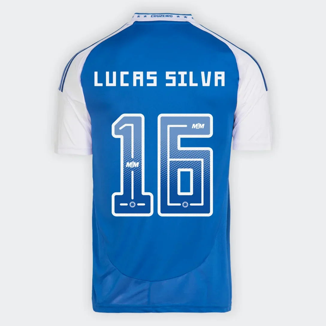 Camisa Cruzeiro Home 25/26 Lucas Silva N° 16