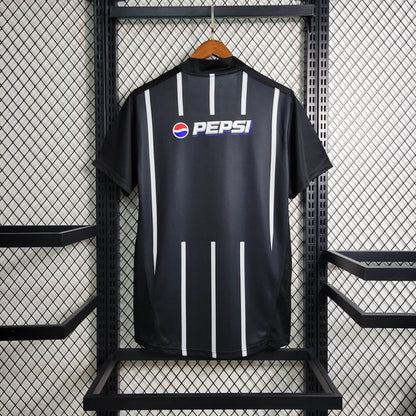 Camisa Corinthians Titular 2004 - Versão Retrô Preta Pepsi Twist