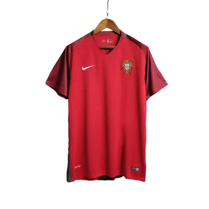Camisa Portugal Euro 2016 Home - Retrô Masculina