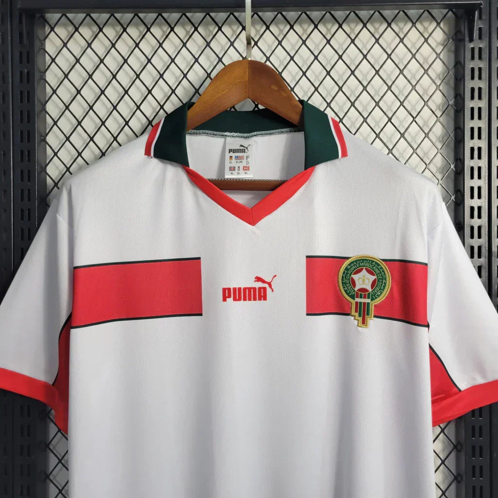 Camisa Marrocos 1998 Away - Retrô Masculina