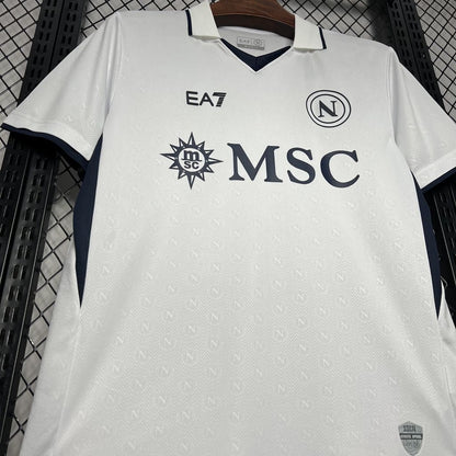 Camisa Napoli Away 24/25 - EA7 Torcedor Masculina Lançamento