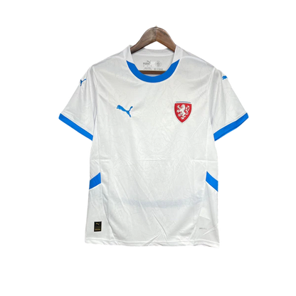 Camisa República Tcheca Away 24/25 - Puma Torcedor Masculina Lançamento